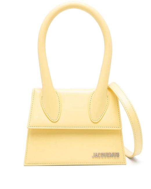 Jacquemus The Medium Chiquito Tote Bag in Yellow | Lyst