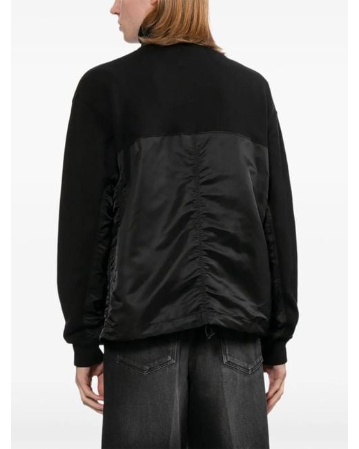 Toga Black Pull À Col Zippé for men