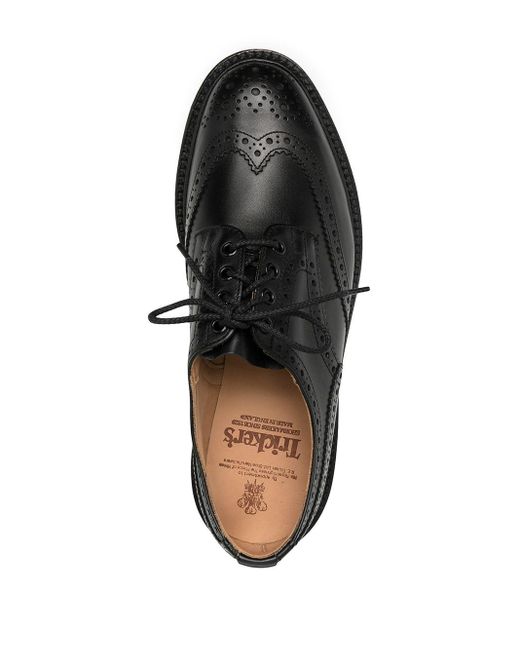 Tricker's Leer Leren Brogues in het Zwart voor heren - Bespaar 59% - Lyst