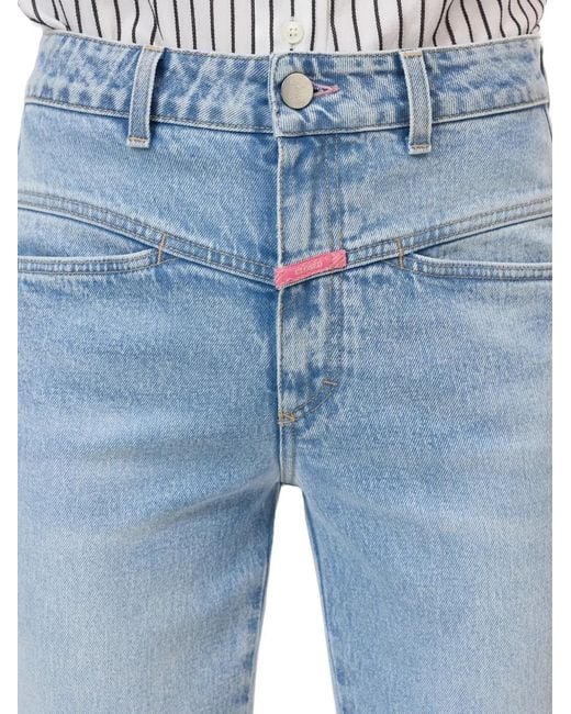 Closed Blue Pedal Pusher Jeans