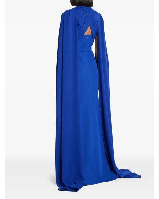 Rhea Costa Blue Robe À Col V