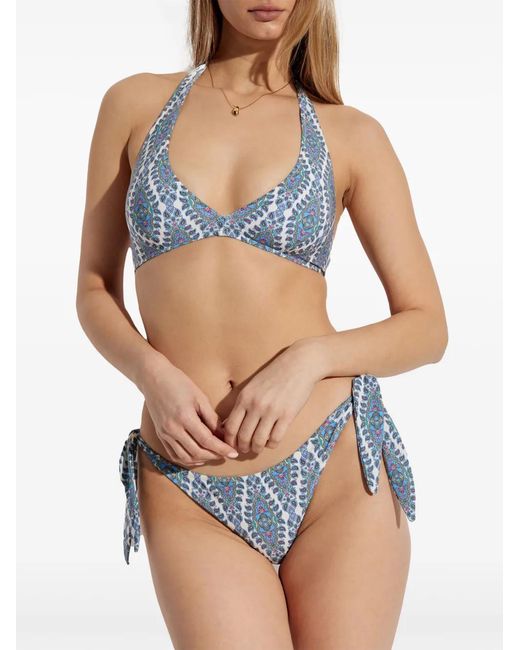 Etro Blue Bikinis