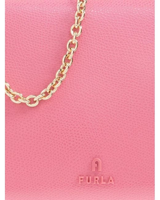 Furla Pink My Leather Tote Bag