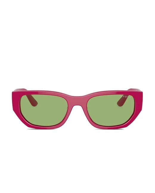 Vogue Eyewear Green Vo5586S Geometric-Frame Sunglasses