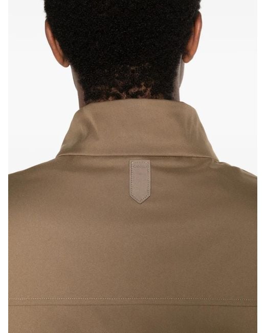 Canali Natural Zip-Fastening Jacket for men