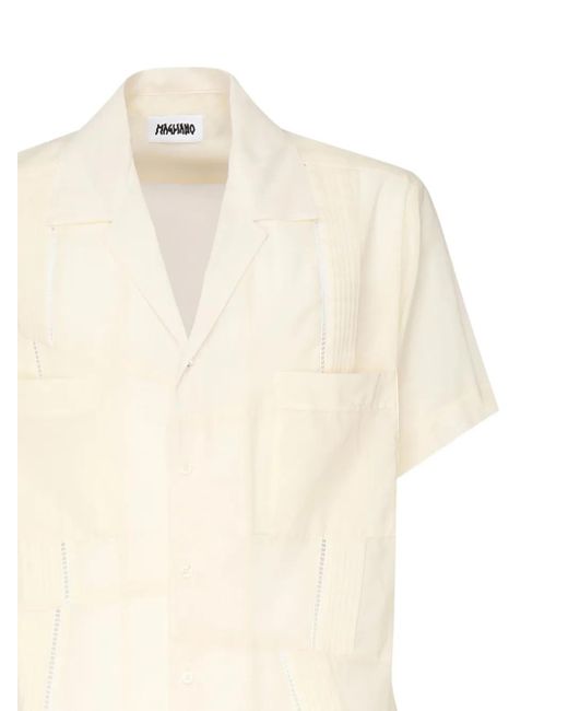 Camicia Con Taschino di Magliano in White da Uomo