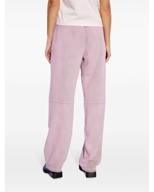 Pantalones de chándal con logo Alexander Wang de color Pink