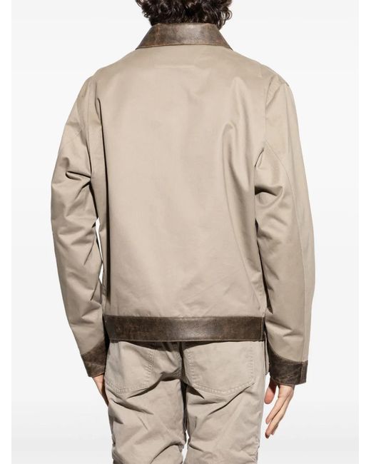 M I S B H V Natural Sunburn Work Jacket for men
