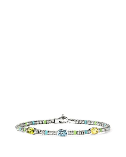 John Hardy White Heishi Multi-Stone Bracelet
