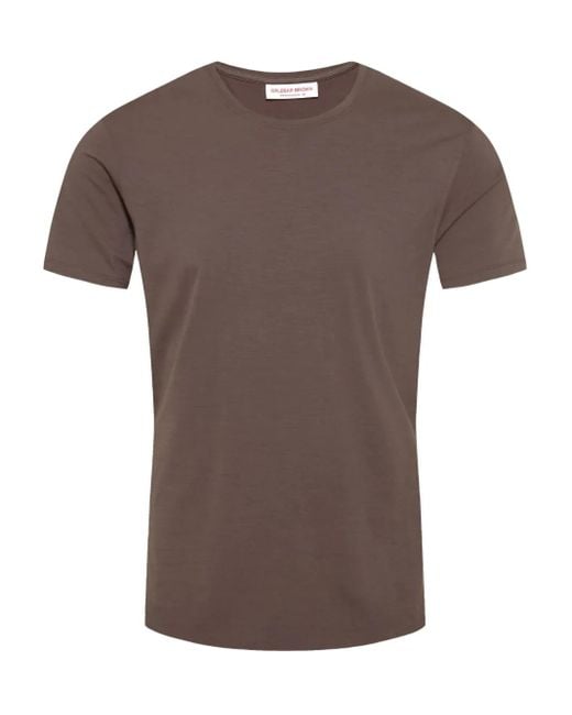 Orlebar Brown OB-T T-Shirt aus Merinowolle in Brown für Herren