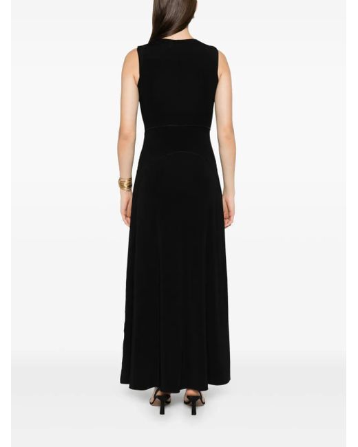 Sportmax Black Actor Jersey Dress