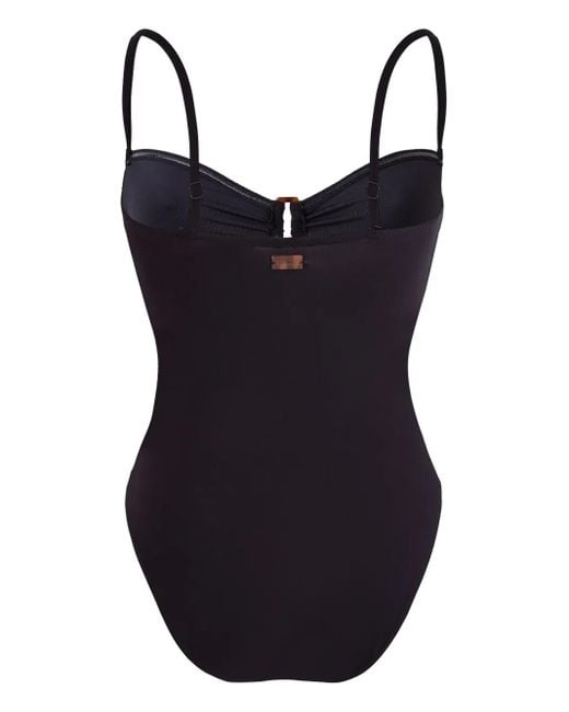 Vilebrequin Black Bandeau Swimsuit