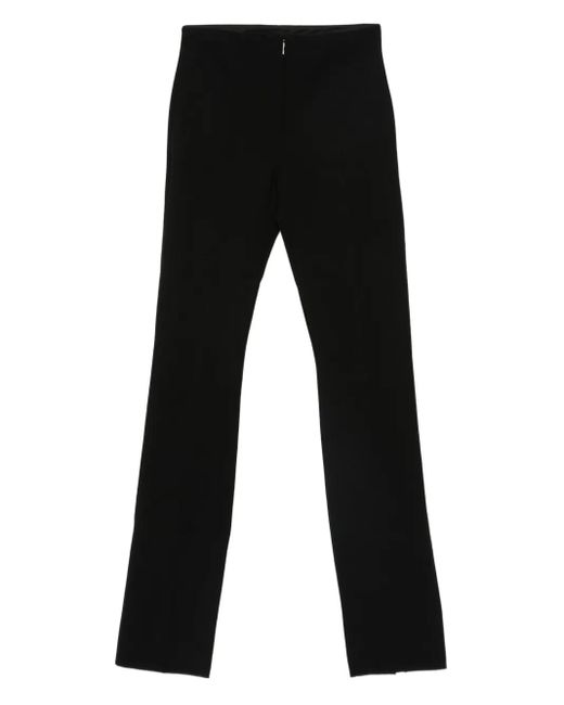 Pantalones rectos de punto Sportmax de color Black