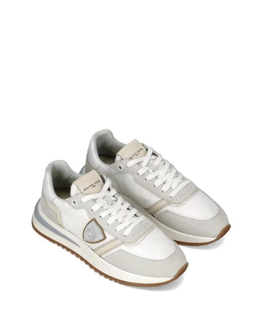 Philippe Model White Flat Shoes