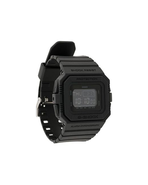 Reloj digital con cuadrado G-Shock de hombre de color Negro