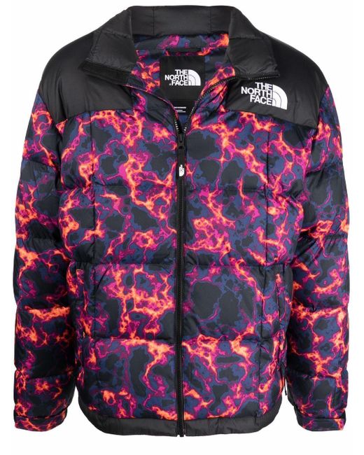 The North Face Nuptse 1996 Patterned Down-padded Jacket in Black for ...