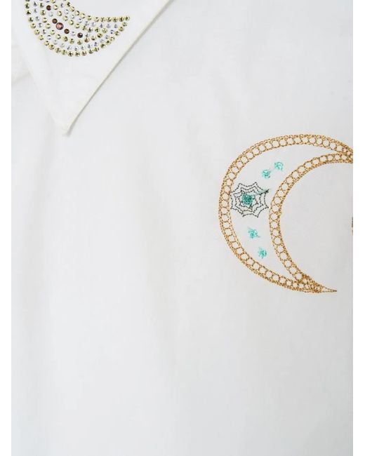 Camilla バルーンスリーブ ブラウス White