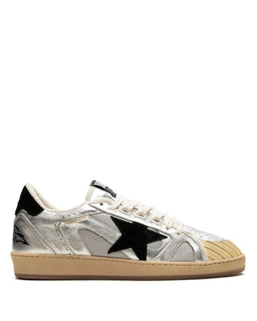 Golden Goose Deluxe Brand Gray Ball Star Sneakers for men