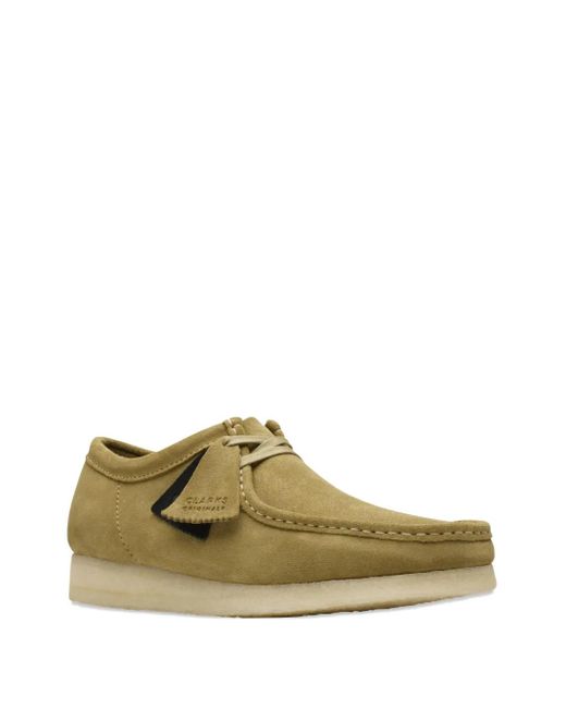 Clarks Green Originals Wallabee Suede" Desert Boots for men