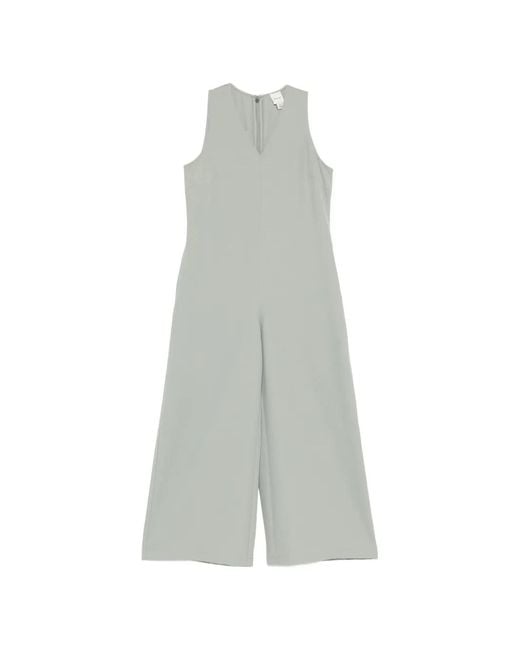 Calvin Klein White Combinaison À Col V