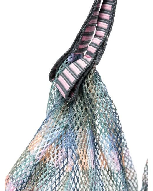 Epice Blue Plaid Shoulder Bag