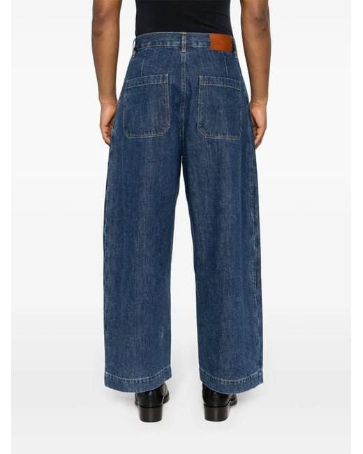 Studio Nicholson Blue Puch Jeans for men
