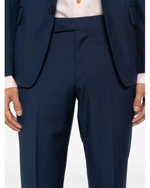 Lardini Blue Wool Suit for men