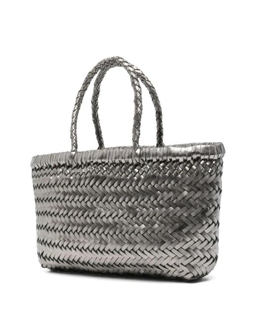 Dragon Diffusion Gray Mini Flat Gora Tote Bag