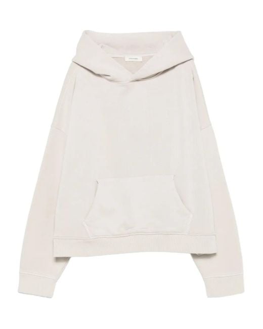 Entire studios White Long-Sleeve Hoodie for men