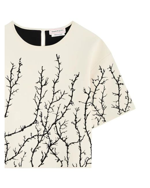 McQueen Natural Thorn Branches Top