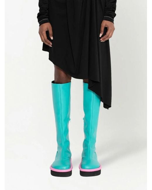 J.W. Anderson Black Asymmetric Gathered Skirt