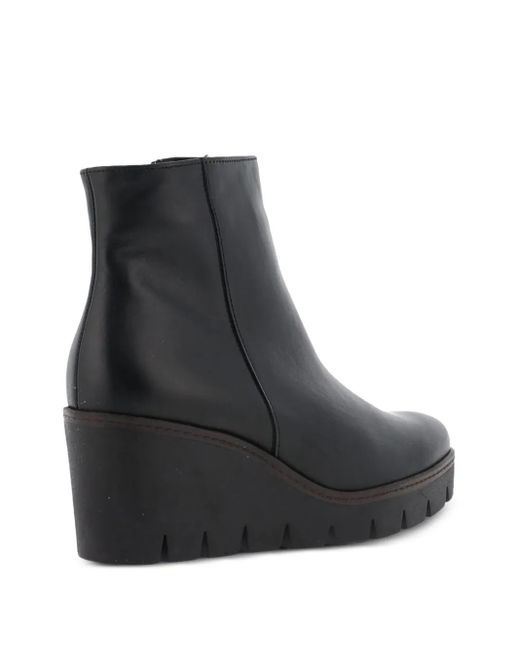 Gabor Black 50Mm Utopia Wedge Ankle Boots