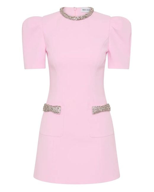 Rebecca Vallance Nemy Mini Dress in Pink | Lyst Rebecca Vallance Nemy Mini Dress in Pink | Lyst