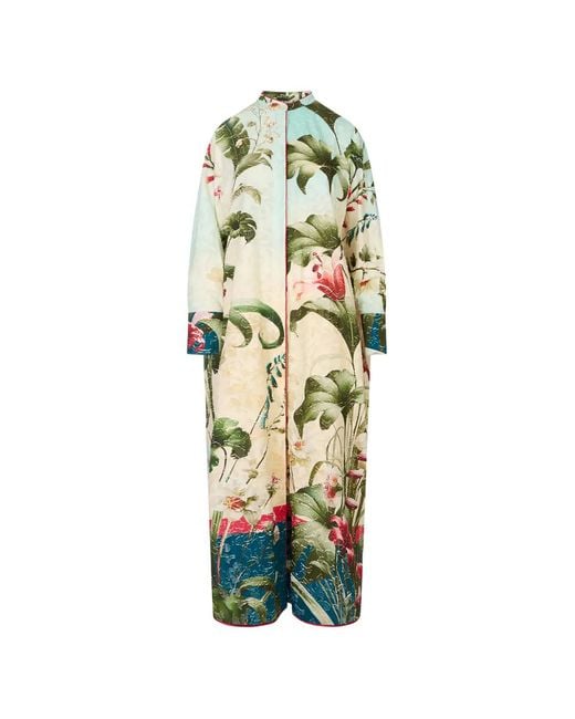 F.R.S For Restless Sleepers White Molpadia Floral-Print Maxi Dress