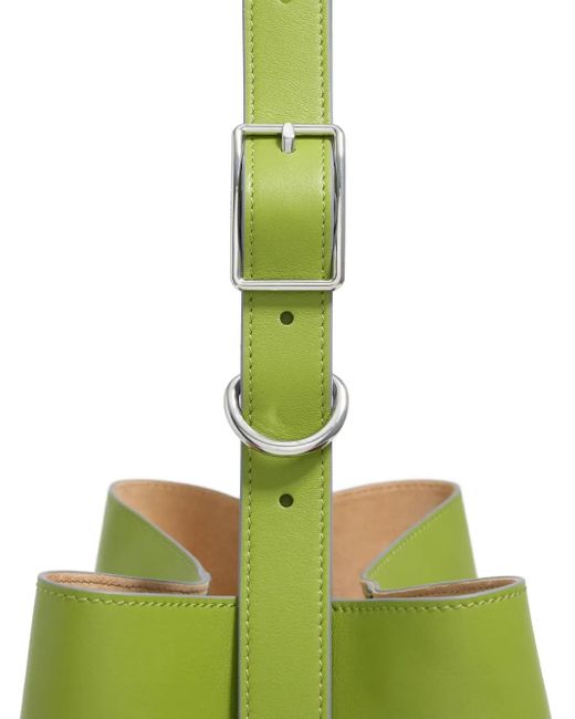 Borsa A Spalla Carlino Grande di Bimba Y Lola in Green