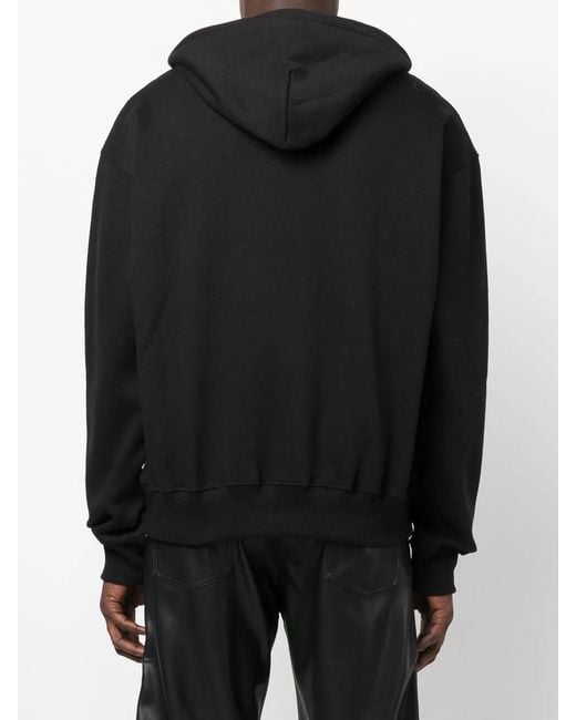 The Salvages Black Logo-Print Hoodie