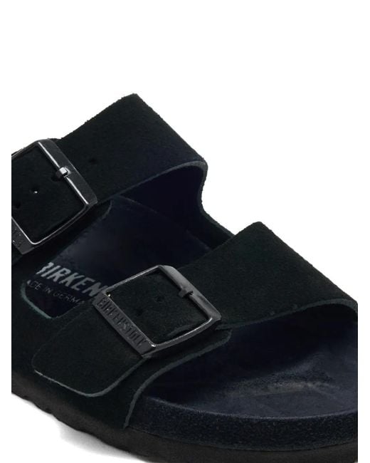 Birkenstock Black Arizona Buckle-Fastening Flat Sandals