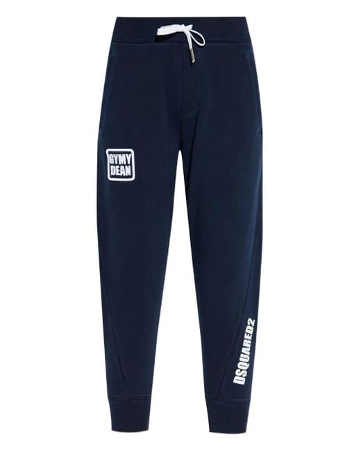 DSquared² Blue Jogginghose Mit Logo-Patch