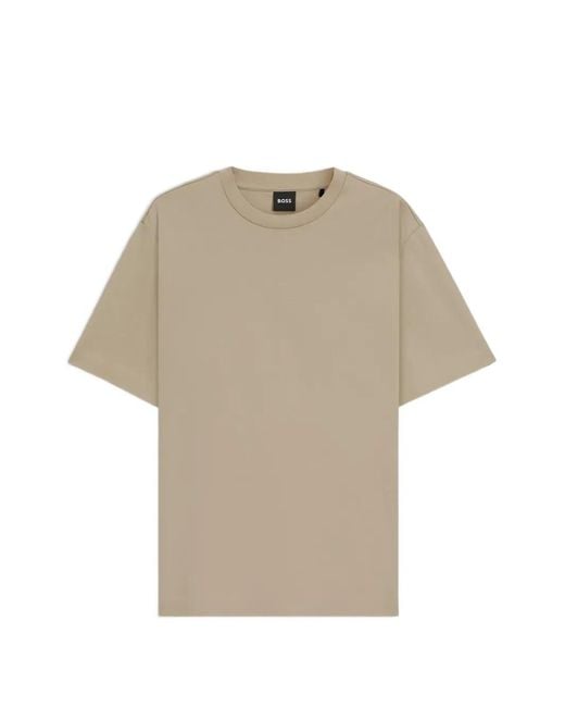 Boss Natural Crew-Neck T-Shirt