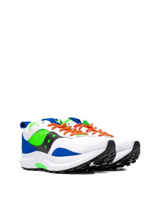 Saucony Green Jazz Hybrid Lace-Up Sneakers for men