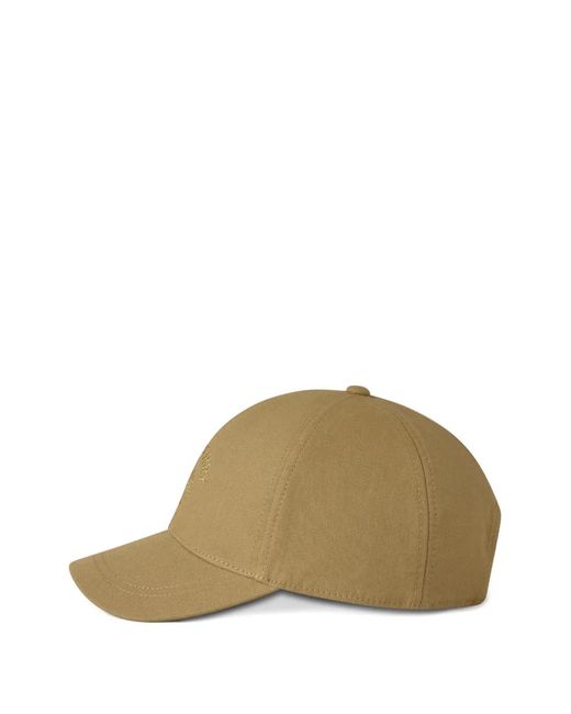 Mulberry Natural Logo-Embroidery Baseball Cap