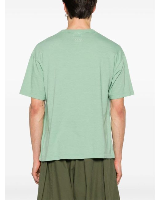 Visvim Heritage T-Shirt mit Logo-Print in Green für Herren