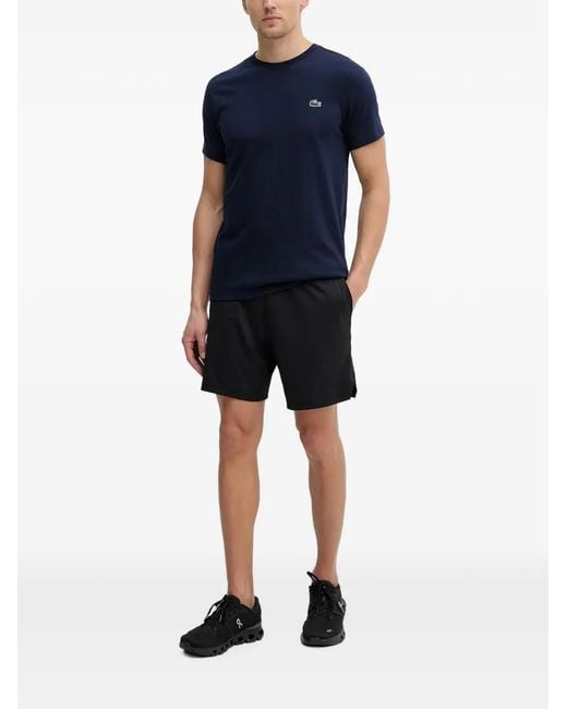 Lacoste Blue Logo-Patch T-Shirt for men