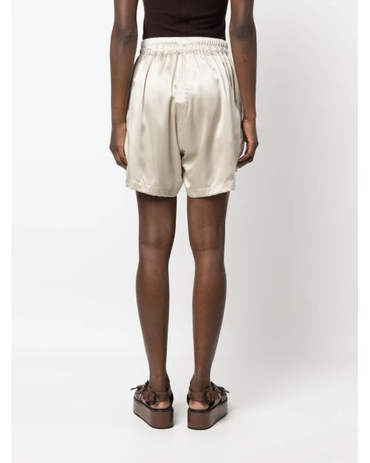 Pantalones cortos con cordones Rick Owens de color Natural