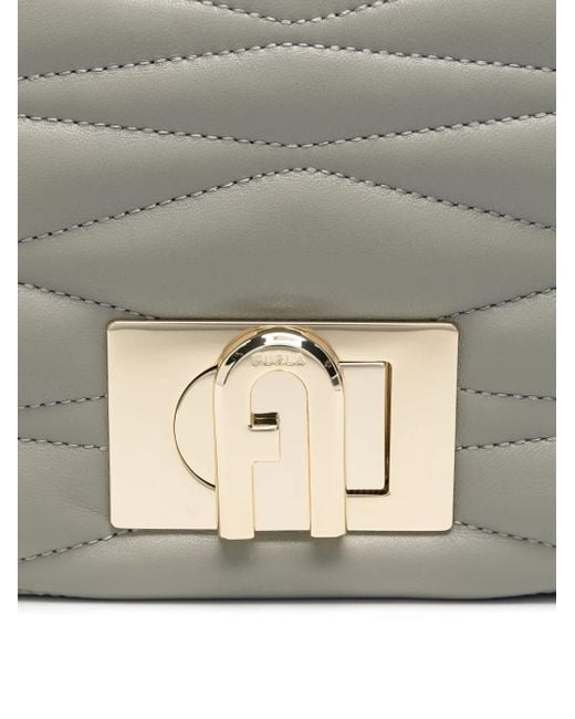 Furla Gray 1927 Cross Body Bag