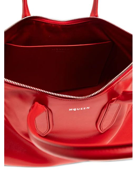 McQueen Red Manta Tote Bag