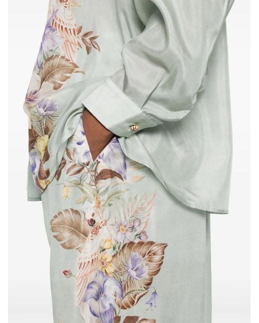 Pantalones Coco Zimmermann de color White