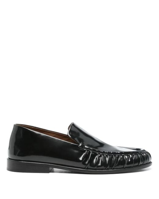 Marsèll Black Leather Loafers for men