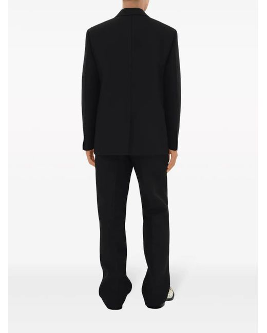 Burberry Black Tailored Double-Breasted Blazer for men