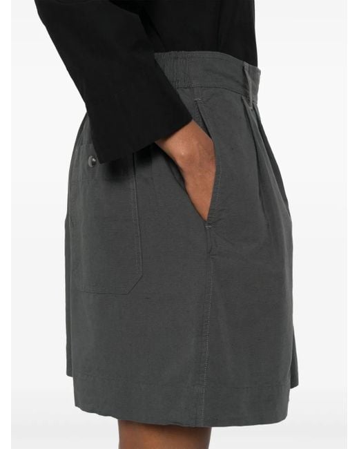 Pantalones cortos de talle alto MHL by Margaret Howell de color Gray